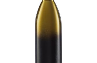 Amazon Brand – Solimo 1000ml Stainless Steel Vacuum Insulated Bottle | Double-Wall Insulation, Leak-Proof, 24 Hours Hot and Cold | for Work, Home, Commute and Travel | Gold & Black