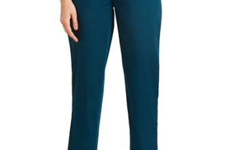Amazon Brand – Symbol Women’s Slim Work Utility Pants (PAG424_Dk Green_L)