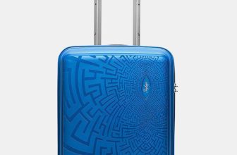 SKYBAGS Bohemia Polypropylene | Trolley Bag With TSA Approved Lock Cabin Suitcase 8 Wheels – 21 Inch