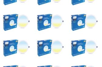 PHILIPS 15W 3in1 Round AstraGlow Pro LED Ceiling Light | Slim Surface Panel for Home & Office | Energy Efficient Bright LED Fixture | Pack of 12