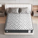 Springwel Dualis 2-in-1 Reversible 5 Inch Bed Mattress | 15 Yrs Warranty | Dual Side – Hard & Soft Support | Breathable & Anti Microbial Bamboo Charcoal Fabric Cover | King Size (72X72X5) Inches