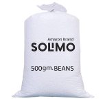Amazon Brand – Solimo Beans Refill Pack Fillers for Bean Bag 500 Grams – White