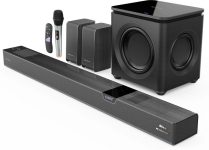 ZEBRONICS Juke Bar 10000 (SBSPK C16) Dolby Atmos, DTS X, Wireless Subwoofer & Satellite 1100 W Bluetooth Soundbar(Black, 7.2.4 Channel)