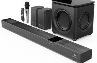 ZEBRONICS Juke Bar 10000 (SBSPK C16) Dolby Atmos, DTS X, Wireless Subwoofer & Satellite 1100 W Bluetooth Soundbar(Black, 7.2.4 Channel)