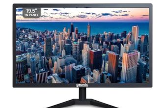 GEONIX PC Monitor (49.53 cm/19.5 Inch) | Display Output-VGA & HDMI | LED Display | Resolution 1600 x 900 | Power Consumption 21W(Max) | 3 Years Warranty