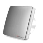 LONGWAY FreshX 6 Inch 150 mm Energy Efficient Exhaust Fan | High Speed Powerful Motor | Noiseless Operation & Easy to Clean | Suitable for Bathroom, Kitchen, Office | 2 Years Warranty (Silver)
