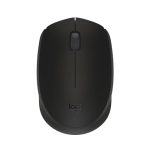 Logitech B170 USB Mouse,12-Months Battery Life, Ambidextrous, PC/Mac/Laptop – Black