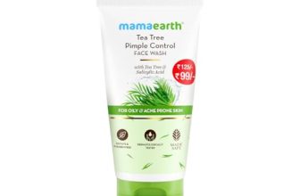 Mamaearth Tea Tree Pimple Control, Anti Acne Face Wash with Tea Tree & Salicylic for Oily & Acne-Prone Skin – 50 ml | Controls Oil to Prevent Pimples | Made Safe