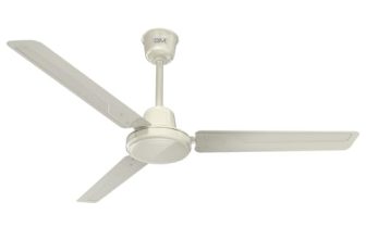 GM Air MTX Ivory 1200mm High Speed Ceiling Fan for Home | BEE Star Rated Energy Effiecient Fan Engineered for Summer Comfort | 390 RPM High Air Delivery | 2 Years Warranty