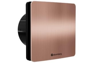 atomberg Studio Exhaust Fan 150mm (6 Inches) | BLDC Motor | 6.8W| Low Noise | 2000 RPM| Ideal for Bathroom,Kitchen | Easy to Clean | Installation-Round Cut (153mm) | 2 Years Warranty | Rose Gold