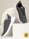 PUMA Plush Comfort Running Shoes For Men(Grey , 8)