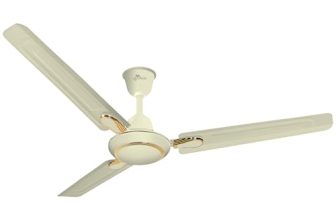 RR Signature Dhoom 1200MM Star-rated BEE Certified Energy Efficient 52-Watt High Speed Ceiling Fan For Home (Ivory), 2 Year Warranty