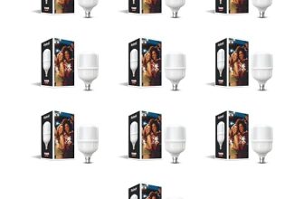Goldmedal Thor 30W B22 Base LED Bulb For Home & Office | Energy Efficient | 230 Degree Light Coverage | Surge Protection up to 4KV | Rated Life 15000 Hrs |Cool Daylight (6500K) |Pack of 10