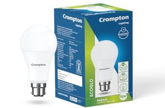 Crompton Param 13W Round B22 LED Cool Day Light