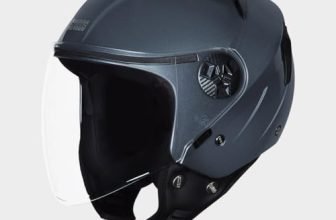 STUDDS Vogue ISI Certified Open Face Motorcycle Helmet for Men and Women with Clear Visor