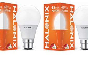 Halonix ASTRON B22 4.9-Watt LED Bulb (Cool White) – Pack of 2