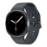Samsung Galaxy Watch8 (40mm, LTE, Graphite) with 3nm Processor | Dual GPS | Sapphire Glass & Armor Aluminum | 5ATM & IP68 | BP, ECG, IHRN & Vascular Load Monitoring | Anti-oxidant Index