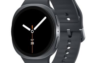Samsung Galaxy Watch8 (40mm, LTE, Graphite) with 3nm Processor | Dual GPS | Sapphire Glass & Armor Aluminum | 5ATM & IP68 | BP, ECG, IHRN & Vascular Load Monitoring | Anti-oxidant Index
