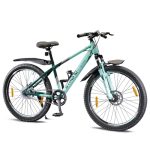 Lifelong Strong 26T SS Single-Speed Bicycle for Men | Durable Steel Frame, Aluminium Stem | Quiet Bushless Chain | Double Disc Brakes | Adjustable Saddle | Reflectors for Safety | Cycle for Adults