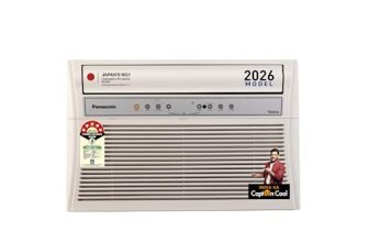 Panasonic 1.5 Ton 5 Star, New star rated,Inverter Premium Window AC (Top Throw Airflow, 50°C Oper., Copper Cond., 8in1 Convertible, 4-Way, PM0.1 Filter, ECO Mode, Powerful Mode, CW-XU185CGT, White)