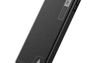 Boat Energyshroom PB300 10000 mAh 22.5W Fast Charging Power Bank (2X Output Ports, Supports Android,iPhone,Tablets,Earbuds) (Carbon Black), USB Type C