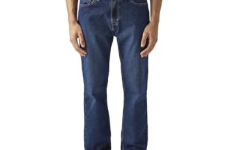 Levi’s Men’s 541 Mid Indigo Tapered Fit Mid-Rise Jeans