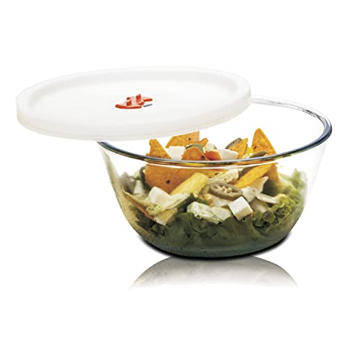 CELLO Tropical Lagoon Dazzle Series Opalware Dinner Set of 35 Pieces For Family of 6 | Bone-Ash Free & Leadfree Opal Glass, Microwave & Dishwasher Safe Plates & Bowls Crockery Set For Dining & Gifting
