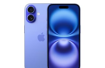 iPhone 16 128 GB: 5G Mobile Phone with Camera Control, A18 Chip and a Big Boost in Battery Life. Works with AirPods; Ultramarine