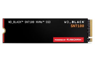 WD_Black Western Digital SN7100 NVMe 1TB, Upto 7250MB/s R, 6900MB/s W, 5Y Warranty, PCIe Gen 4 NVMe M.2 (2280), Gaming Storage, Internal Solid State Drive (SSD) (WDS100T4X0E-00CJA0)