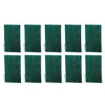 Sparkmate By Crystal Nylon Green Scrub Pad (Pack of 10)