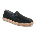 U.S. Polo ASSN. Mens OUDI Slipon Shoes – (UK9) (US10) (2FD241006Z01) Black