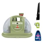 Bissell Little Green Multi-Purpose Portable Carpet and Sofa Upholstery Cleaner, Spot Cleaner & Stain Remover for Carpets, Stairs & Car, Green