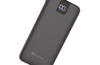 Beetel Volte Series PB20 20000mAh Power Bank 22.5W Fast Charging |Triple Output QC3.0, PD3.0 & PPS | Pass Through Charging | Designed for Apple iPhone, Samsung, OnePlus and All Smartphones | Black