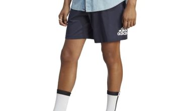 adidas Men Cotton M BL SJ SHO Sports Shorts Legink/White (S)