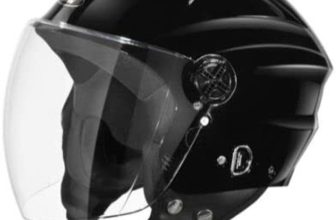 STUDDS RAY Super Open FACE Helmet Motorbike Helmet(Black)