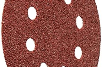 Bosch Professional Sanding Sheet For Random Orbital Sanders, 5” / 125Mm Grit 40, Pack of 50