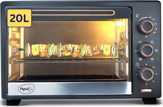 Pigeon 20-Litre Oven Toaster Grill OTG 16321/16132/19004057., Black
