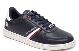 U.S Polo assn. ALCO 2.0 Men Navy Sneaker -(UK8)(US9)(2FD24286N01)