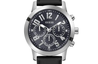 Guess Round 44mm Blue Dial Analog Men Watch – GW0709G1