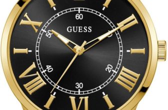 GUESS P3H, Black Dial Analog Watch  – For Men