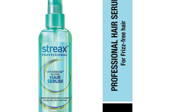 Streax Vitariche Gloss Hair Serum – Vitamin E & Macadamia Oil(200 ml)