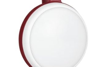 PHILIPS Ioniq 5W Portable Emergency Rechargeable LED Lantern | 3 Step Dimming Fast Charging Emergency Light for Power Cuts | Shape: Round , Colour: Maroon , Pack of 1
