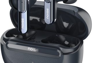 Noise Buds UNO, 40Hrs Playtime, Quad Mic with ENC, Premium Leather Accent, Dual Pair Bluetooth(Navy Grain, True Wireless)