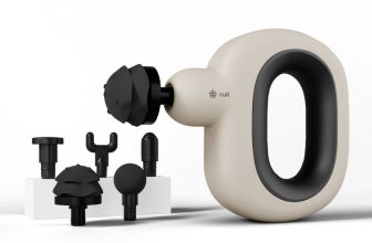 Cult Halo gun 3000mah battery, pain relief, deep tissue full body gun Massager(Cream)