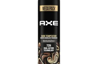 Axe Dark Temptation Long Lasting Deodorant Bodyspray for Men 215 ml