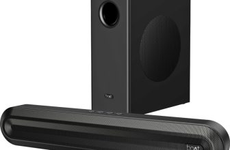 boAt Aavante 2.1 300 40 W Bluetooth Home Audio Speaker(Premium Black, 2.1 Channel)