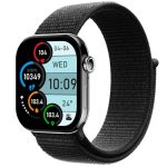 Fire-Boltt Ring X Smart Watch with 2.01” Always-On Display, Bluetooth Calling, Wireless Charging, AI Voice Assistant, 500+ Watch Faces, Health Suite, Smart Watch for Man & Woman – Black N