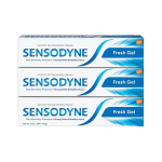 SENSODYNE Fresh Gel Combo for daily sensitive protection Toothpaste(450 g, Pack of 3)