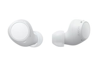 Sony WF-C510 Wireless Bluetooth Earbuds with Mic, TWS, in Ear, Ambient Sound Mode, Small and Comfortable, IPX4, Quick Charge, Multipoint Connectivity, Customized EQ, Up to 22 Hours Battery- White