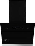 Crompton CHD-ISI60FLE-IND 1352 CMH 59.7 cm Intelli Sense 60cm|Slant Glass|Intelli Auto Clean|Low Noise Auto Clean Chimney(Wall Mounted, Black)